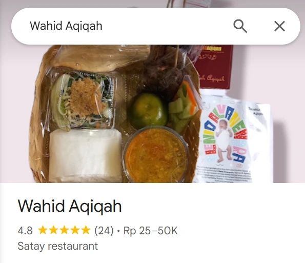 pilihan menu aqiqah enak